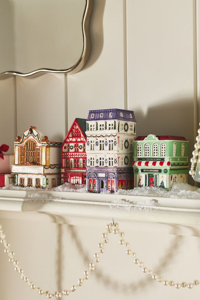 Ceramic Light-Up Holiday House