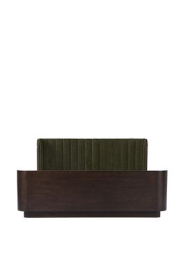Scarlette Channeled Velvet Bed