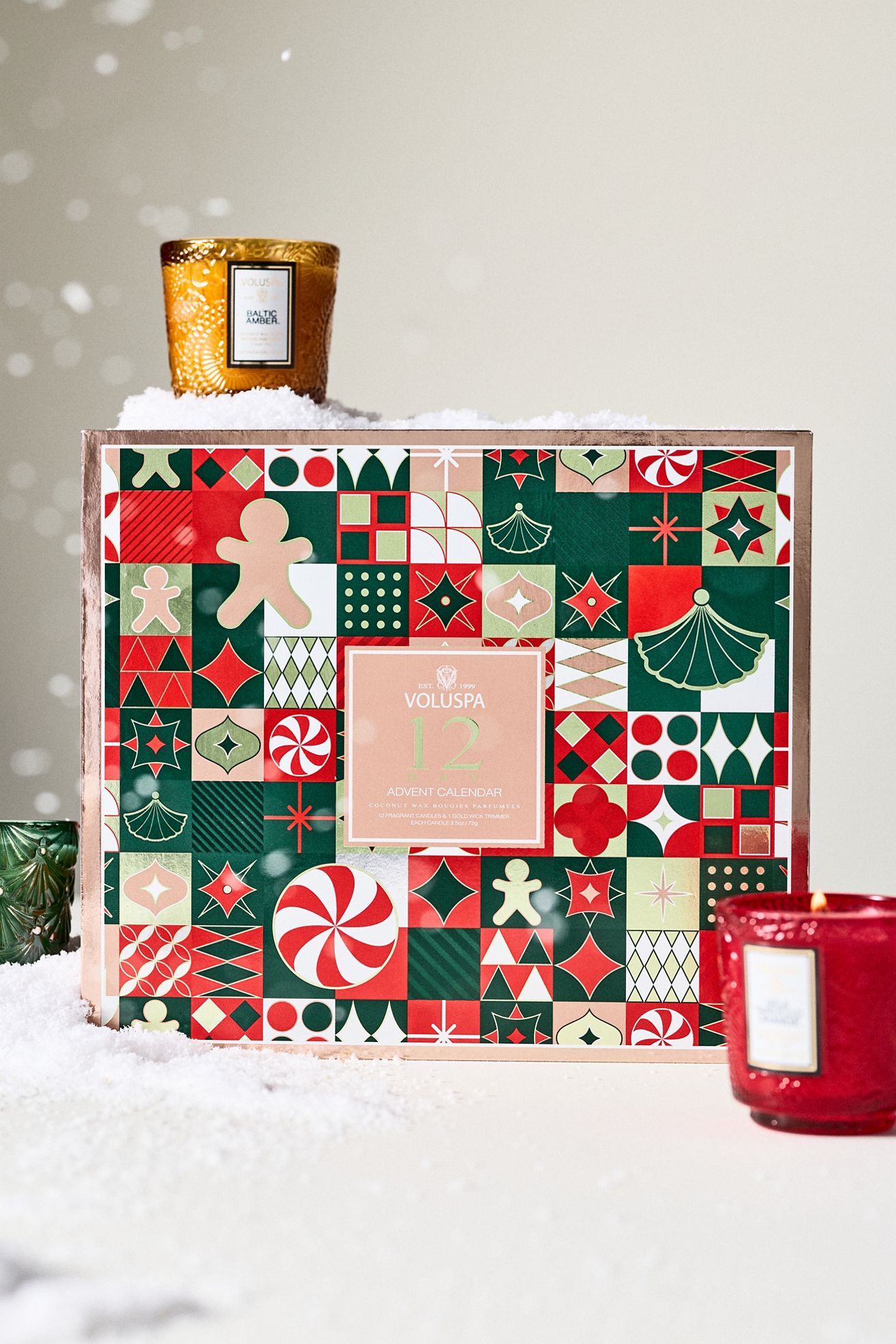 Voluspa Candle 12-Day Advent Calendar - Multi, Standard, One Size