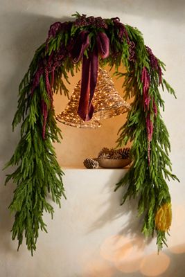 Faux Norfolk Pine Arch, 108”