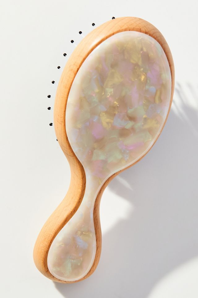 Pixie Woo Mini Bamboo Hair Brush #1