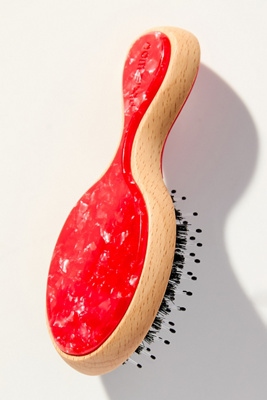 Shop Pixie Woo Mini Bamboo Hair Brush