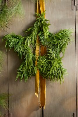 Faux Mixed Evergreen Star