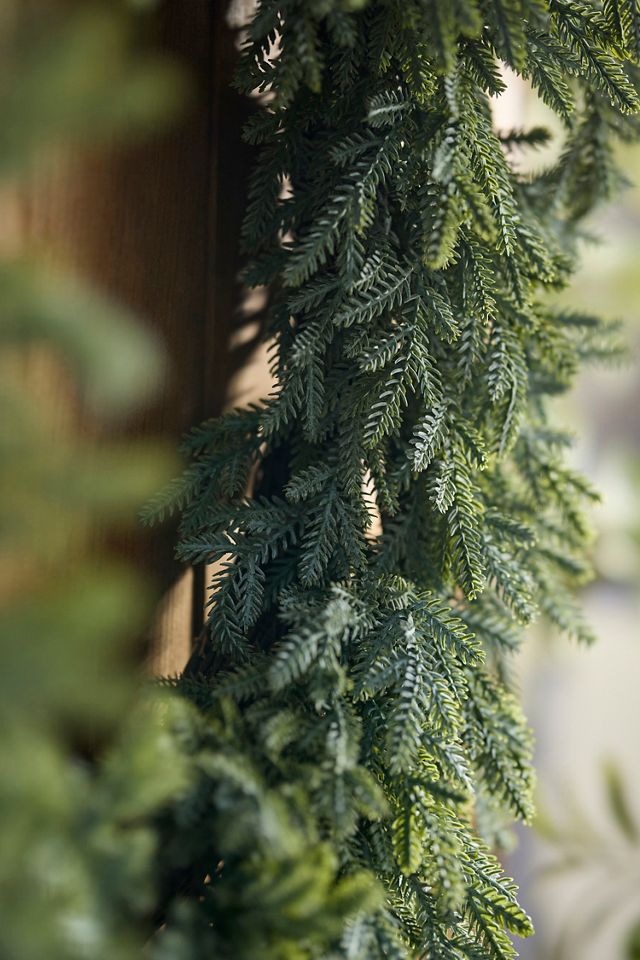 Faux Blue Spruce Wreath #1