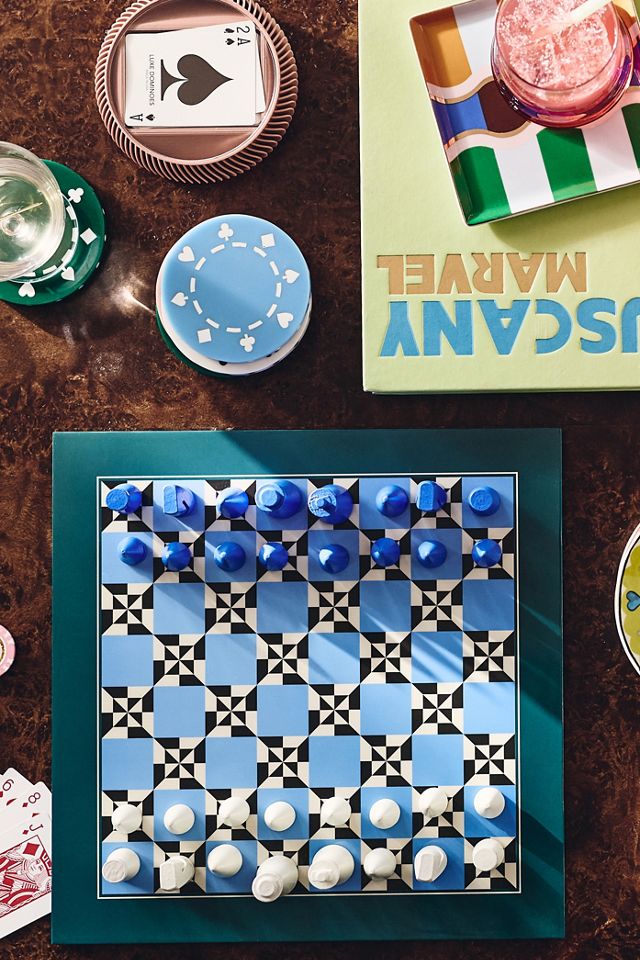Printworks Lacquered Wood Chess Board Game #2