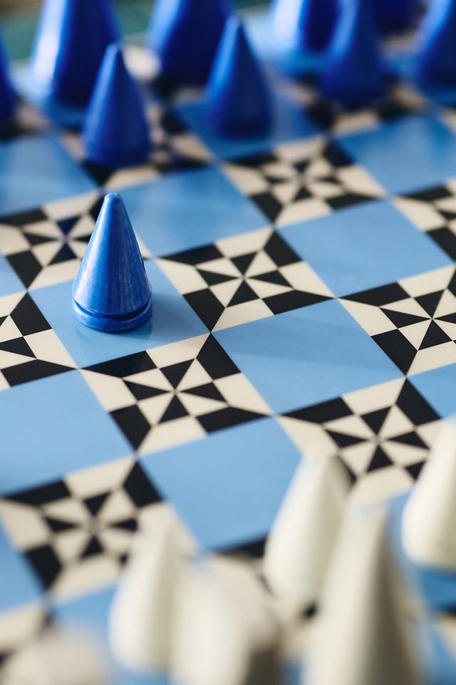 Printworks Lacquered Wood Chess Board Game #1