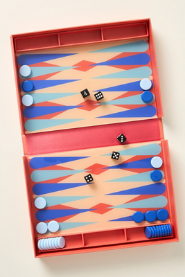 Classic Art of Backgammon Board Game