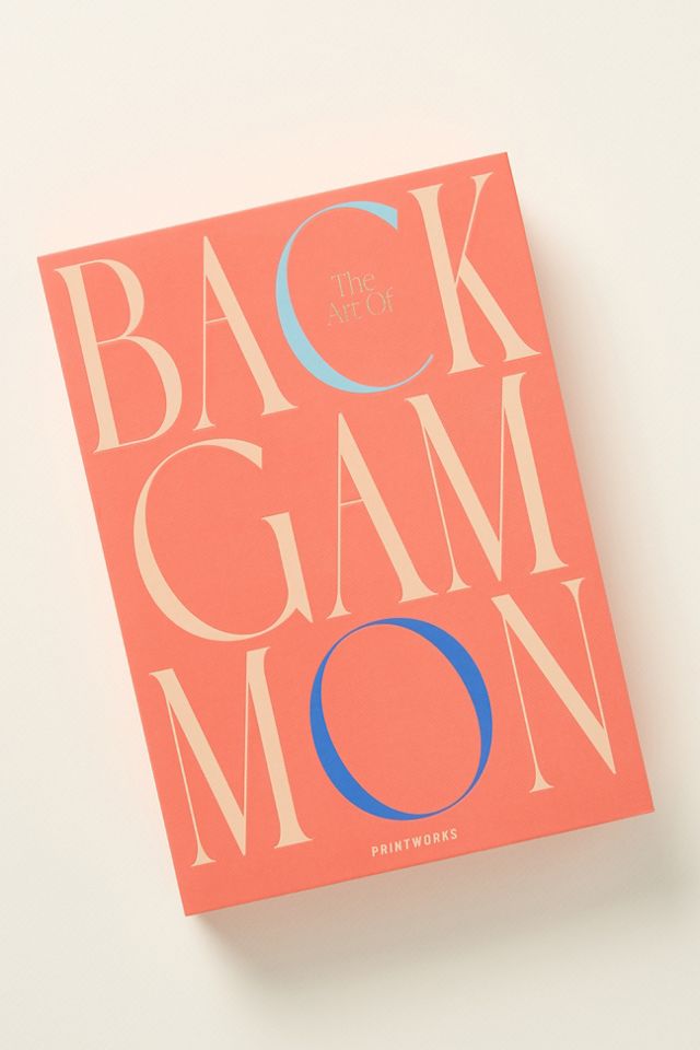 Printworks Classic Art of Backgammon Board Game #1