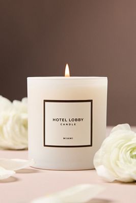 Hotel Lobby Fresh Miami Boxed Candle