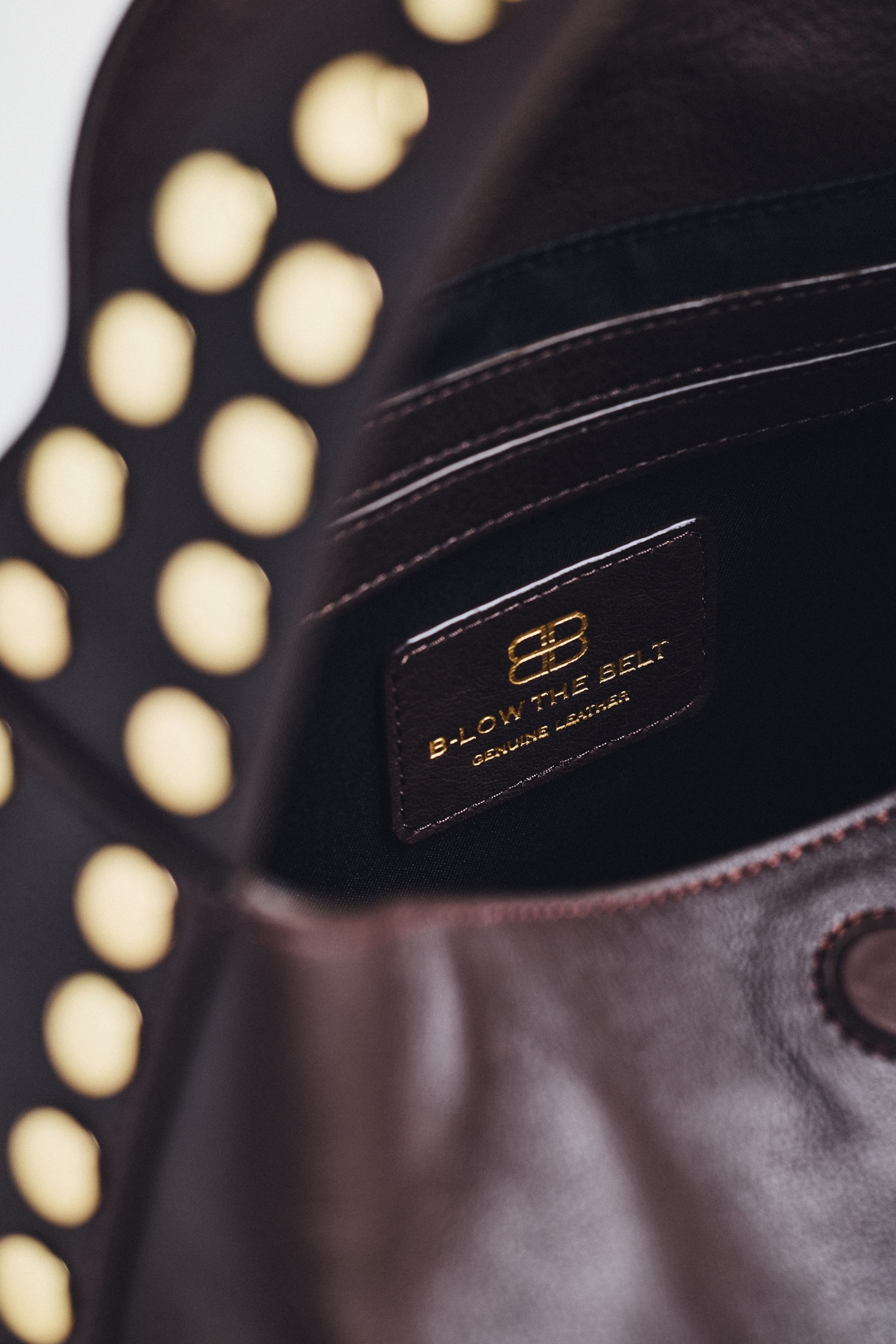B-Low The Belt Studded Shoulder Bag