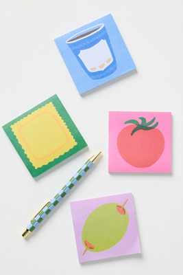 Mel Andrel Food To-do Sticky Notes