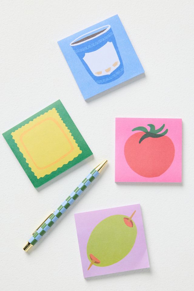 Mel Andrel Food To-Do Sticky Notes #1