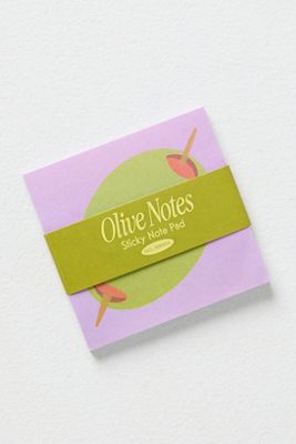 Mel Andrel Food To-Do Sticky Notes