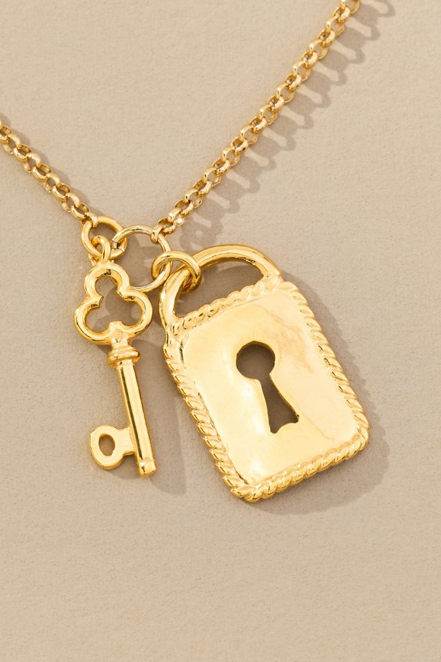 Chan Luu Mini Padlock Necklace #1