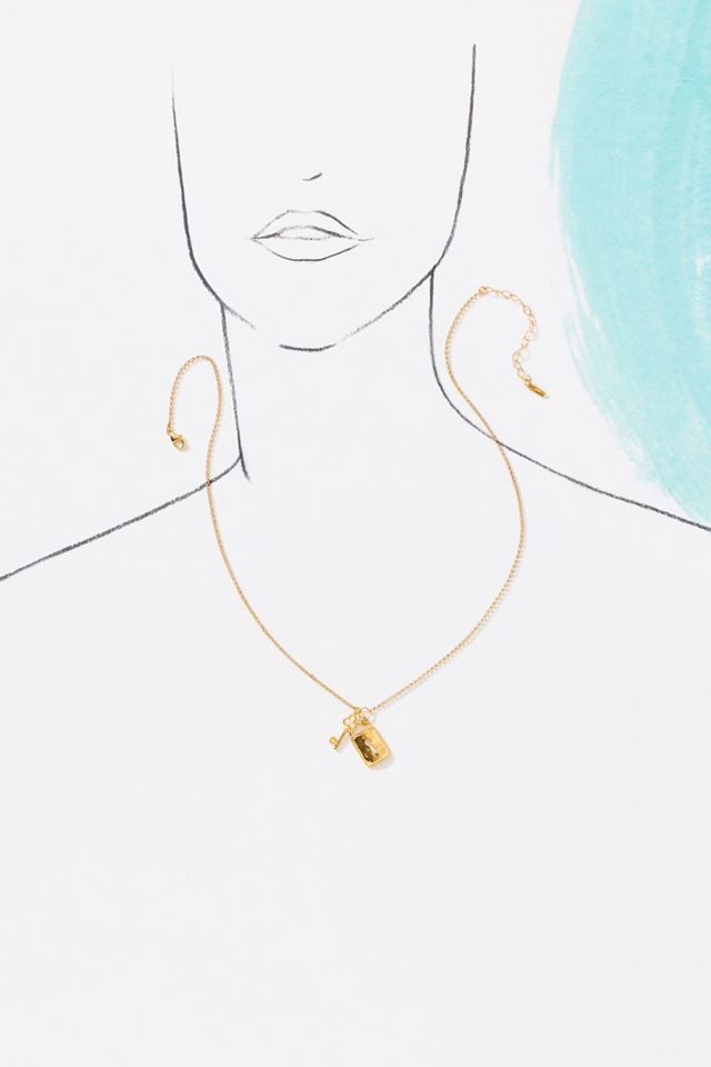 Chan Luu Mini Padlock Necklace #2