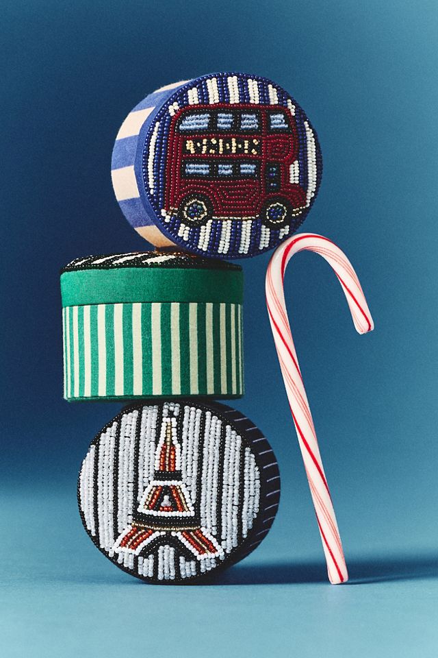 The Fiona Beaded City Lidded Jewelry Box #2