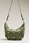 By Anthropologie Studded Faux-Suede Shoulder Bag