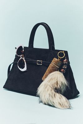 The Greer Faux-Suede Doctor Bag