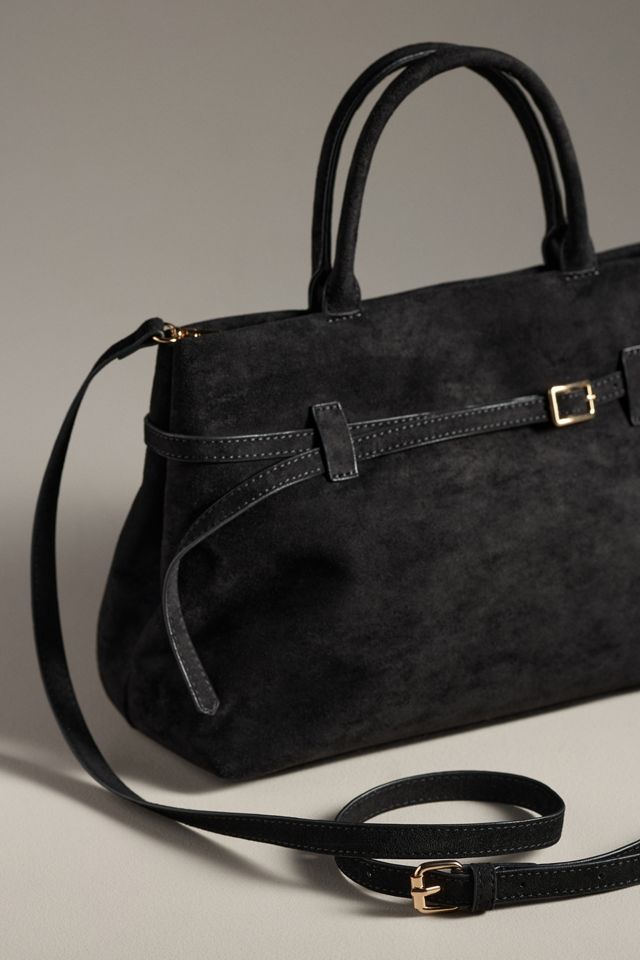 Faux-Suede Doctor Bag #3