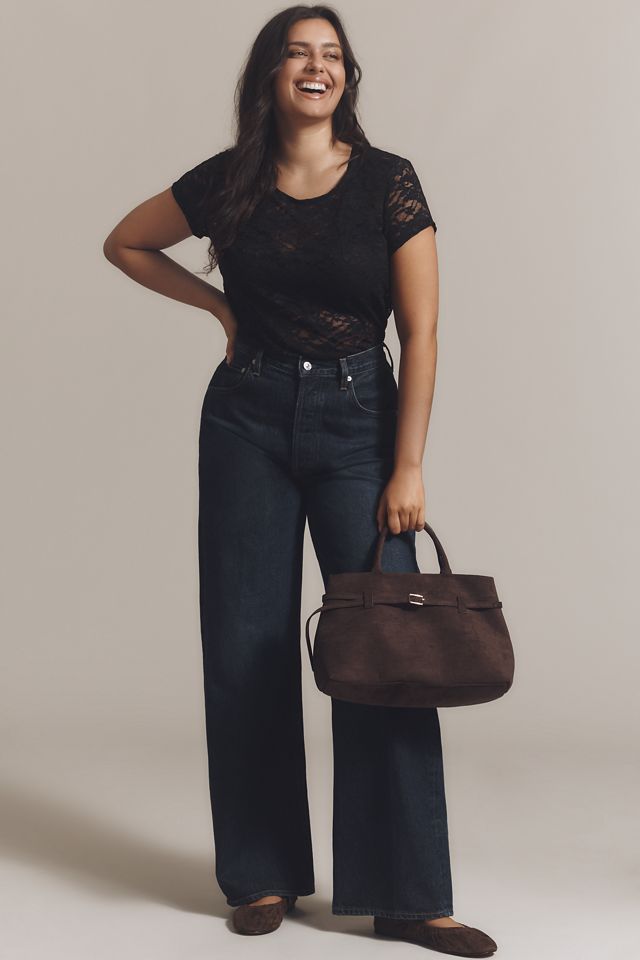 The Greer Faux-Suede Doctor Bag #6