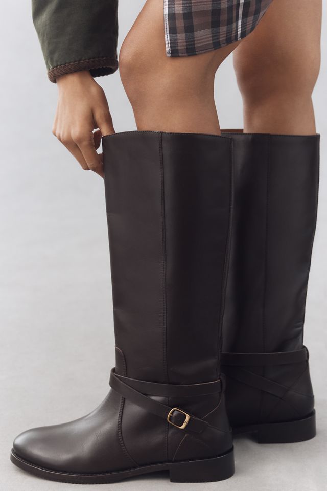 Frye Melissa Belted Riding Boots #1