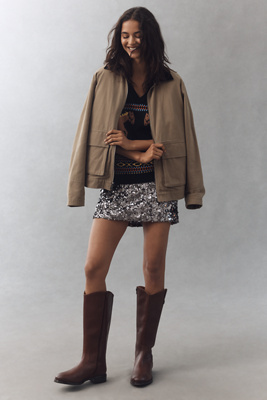 Frye Melissa Riding Boots In Brown