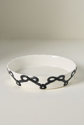 Benedita Schleife Steinzeug Pie-Form