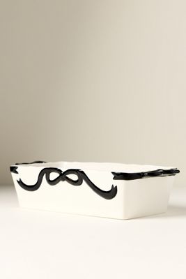 Benedita Bow Stoneware Loaf Pan