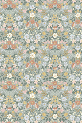 Rifle Paper Co Bramble Garden Floral Peel-and-stick Wallpaper