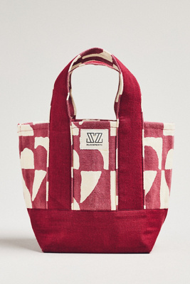 Sz Blockprints Maine Mini Canvas Tote In Multi