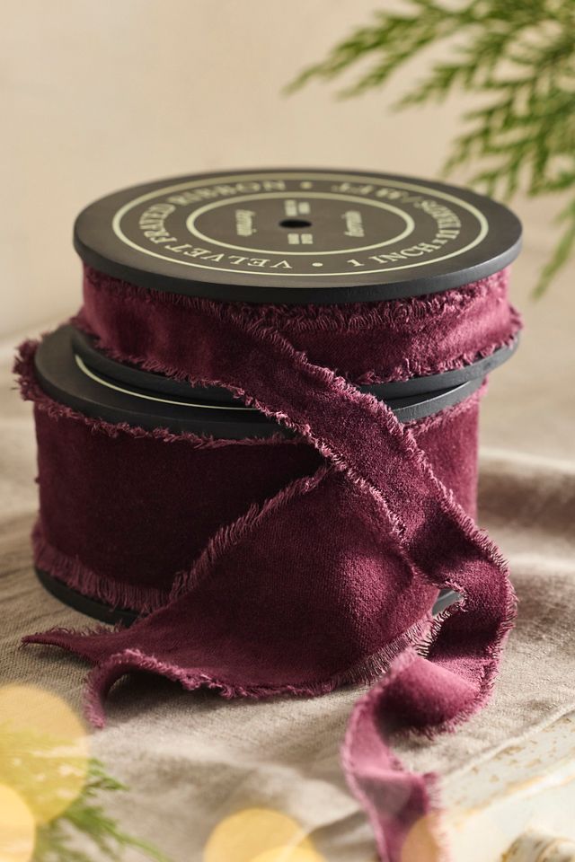 Holiday Velvet Ribbon