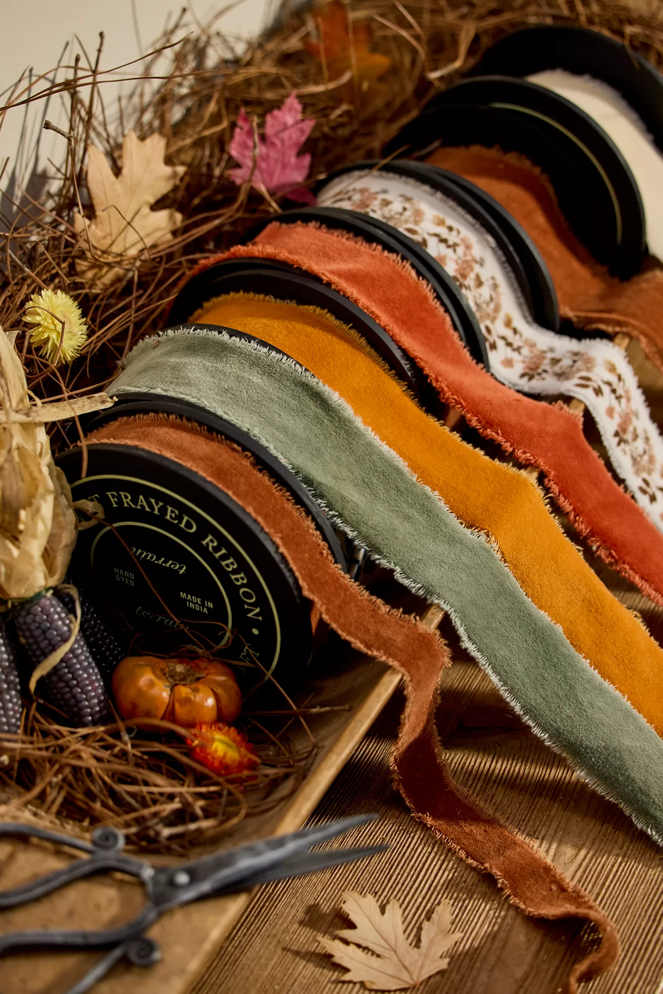 Terrain Holiday Velvet Ribbon