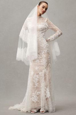 Watters Frances Fingertip Veil