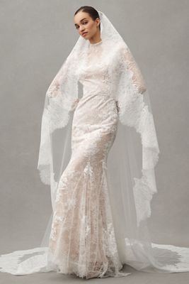 Watters Frances Fingertip Veil