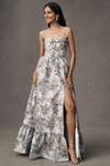 V. Chapman Margaret Brocade Mermaid Dress