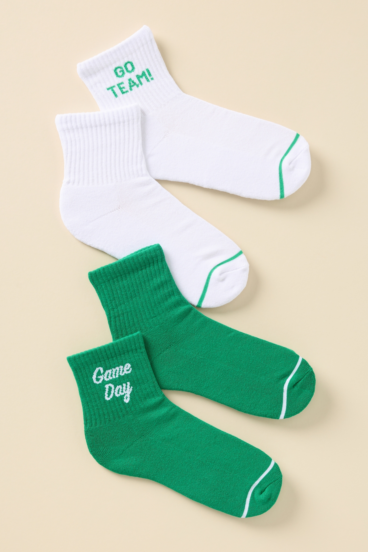 Daily Practice Game Day Socks, Set of 2