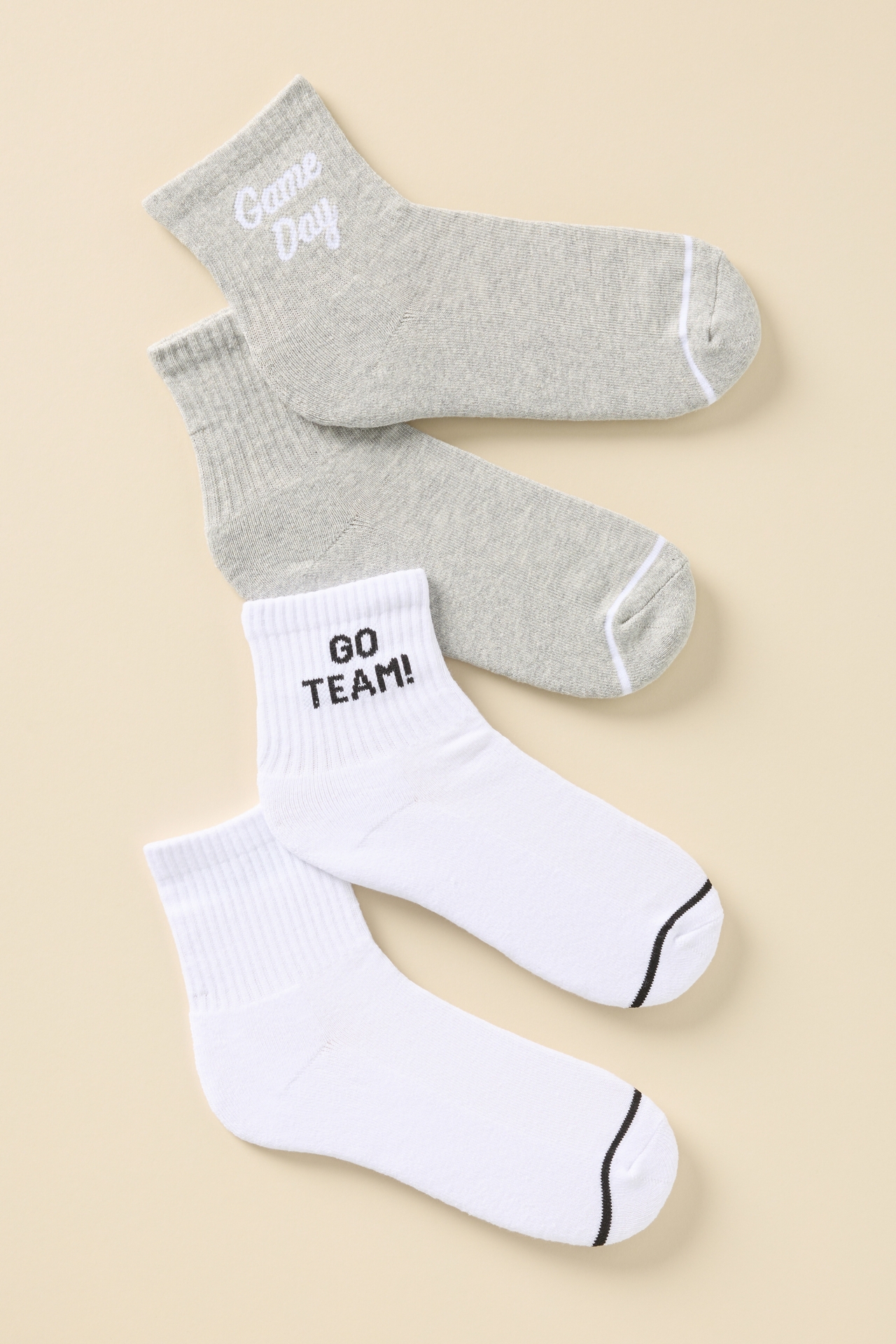 Daily Practice Game Day Socks, Set of 2