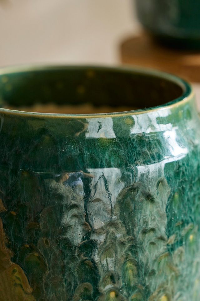 Juno Glazed Earthenware Planter #1