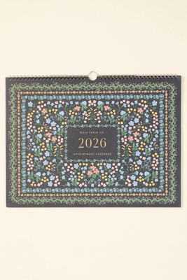 Rifle Paper Co. 2026 Wildwood Appointment Calendar