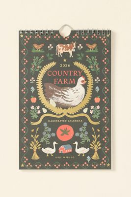 Rifle Paper Co. 2026 Mini Country Farm Kitchen Calendar