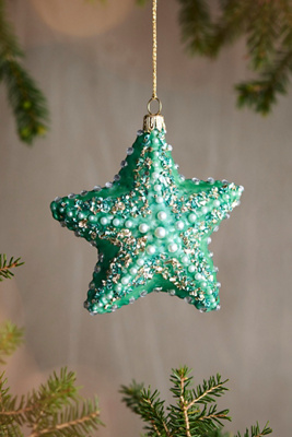 Terrain Starfish Glass Ornament