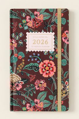 Rifle Paper Co. 2026 Gracie 12-Month Hardcover Pocket Planner