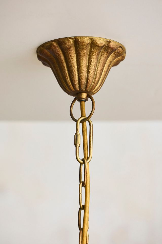 Floral Iron Chandelier #2