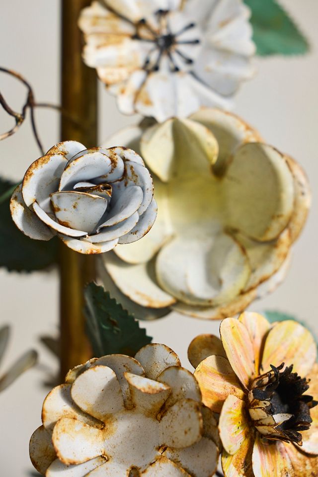 Floral Iron Chandelier #4