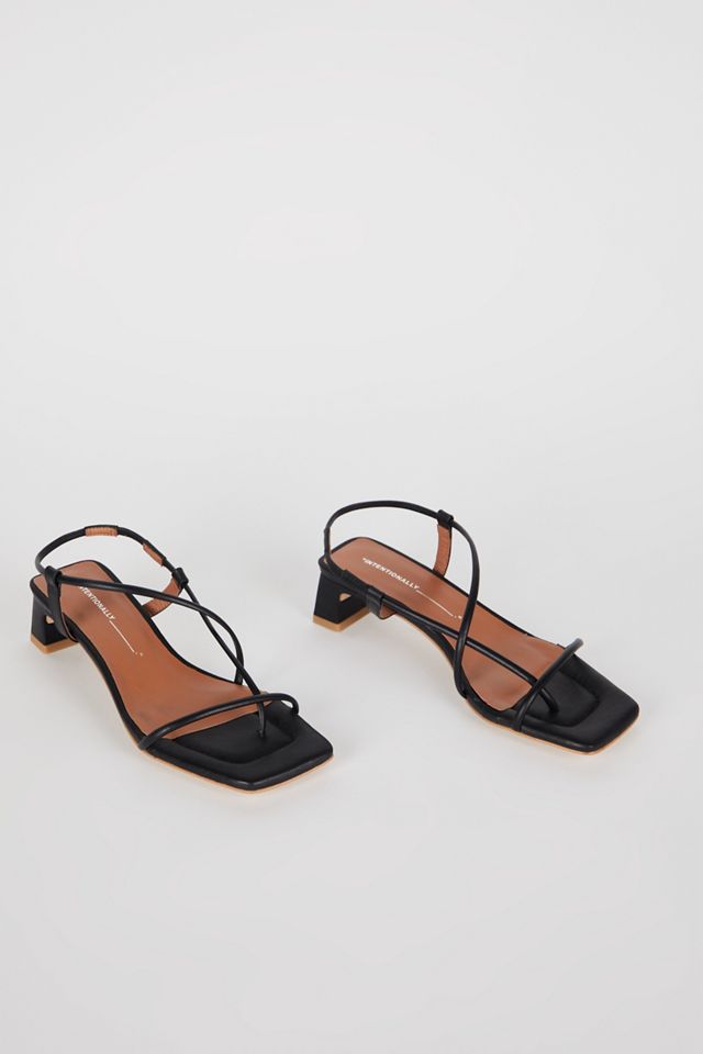 Intentionally Blank Anca Slingback Heels #2