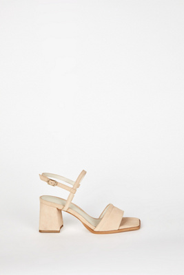 Intentionally Blank Validated Ankle Strap Block Heels