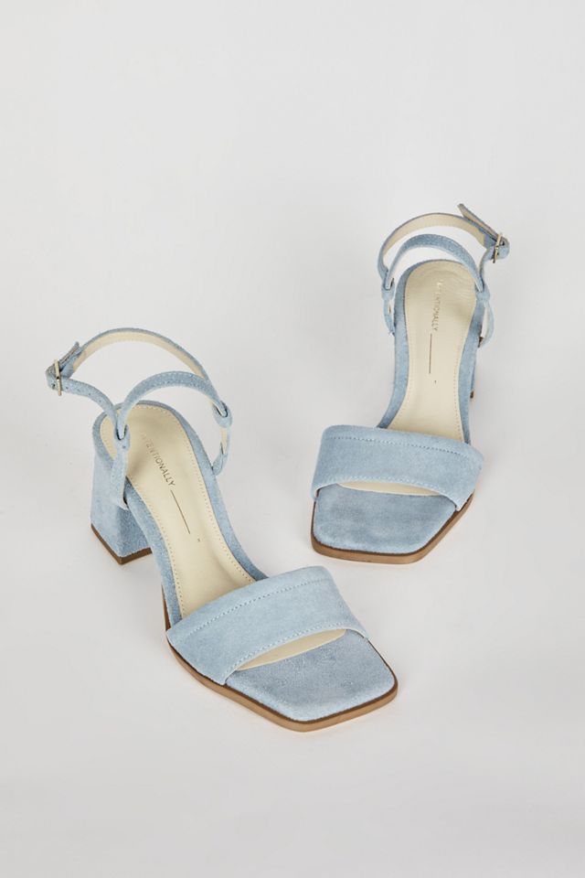 Intentionally Blank Validated Ankle Strap Block Heels #2