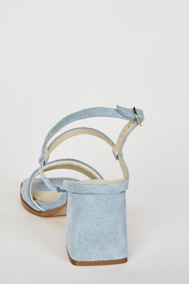 Intentionally Blank Validated Ankle Strap Block Heels #3