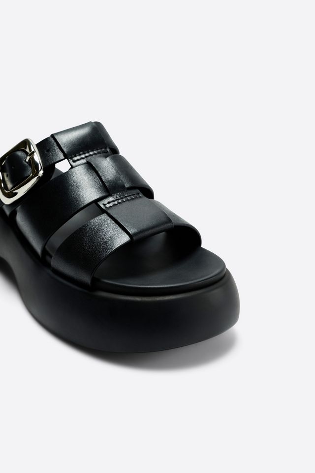 Intentionally Blank Nell Platform Slide Sandals #2