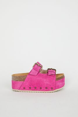 INTENTIONALLY BLANK COOPER-2 PLATFORM SLIDE SANDALS 